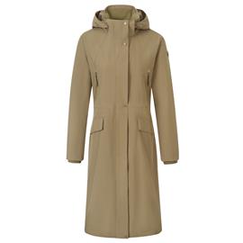 Dámský kabát/pláštěnka Covalliero, SS 26, walnut