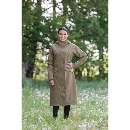 Dámský kabát/pláštěnka Covalliero, SS 26, walnut - vel. L Kabát dámský Covalliero SS 2026, walnut, vel. L