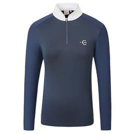 Dámské závodní triko s dlouhým rukávem Covalliero, SS 26, modré