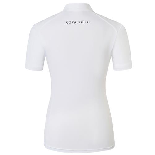 Dámské závodní triko Covalliero, SS 26, bílé - vel. S Triko závodní Covalliero SS 26, bílé, S