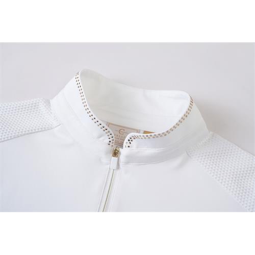 Dámské závodní triko Covalliero, SS 26, bílé - vel. S Triko závodní Covalliero SS 26, bílé, S