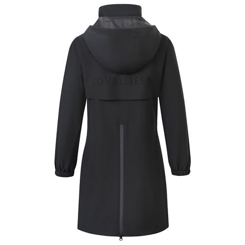 Dětský kabát/pláštěnka Covalliero, SS 26, černý - vel. 140/146 Kabát dětský Covalliero SS 26, černý, 140/146