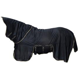 Síťovaná deka proti hmyzu s krkem Covalliero, SS 26, černá