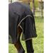 Síťovaná deka proti hmyzu s krkem Covalliero, SS 26, černá - vel. 155/205 cm Deka síťová s krkem Covalliero SS 26, černá, 155 cm
