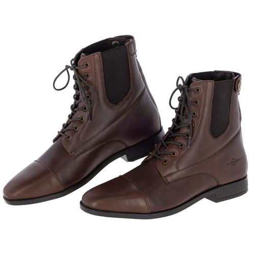 Kožená perka Covalliero Premium, SS 26, hnědá - vel. 38 Perka kožená Covalliero Premium SS 26, hnědá, vel. 38