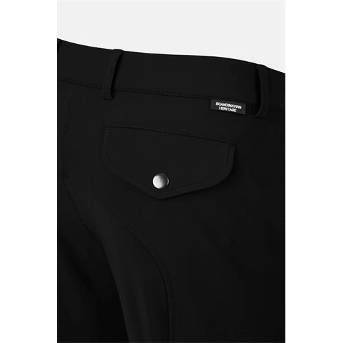 Pánské rajtky Horze Grand Prix Pro, SS 26, černé - vel. 52 Pánské rajtky Horze Grand Prix Pro SS 26, černé, 52