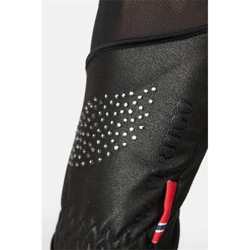 Jezdecké rukavice B Vertigo Lux, SS 26, černé - vel. 6 Rukavice B Vertigo Lux SS 26, černé, vel. 6