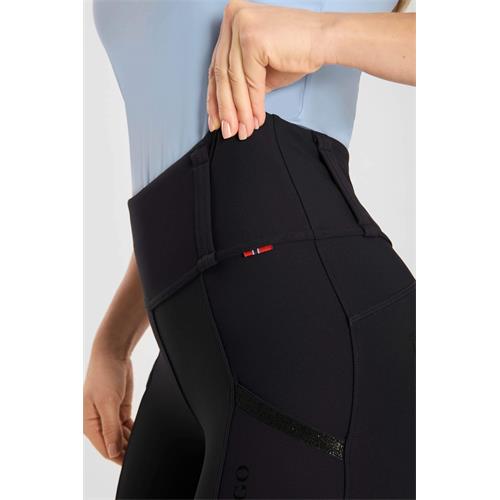 Dámské jezdecké legíny B Vertigo Diana, SS 26, černé - vel. 40 Dámské legíny B Vertigo Diana SS 26, černé, 40