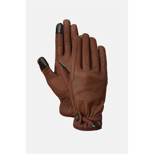 Westernové rukavice Horze Dakota, SS 26, hnědé - vel. 9 Westernové rukavice Horze Dakota SS 26, hnědé, vel. 9