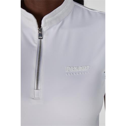 Dámské závodní triko Pikeur Selection, SS 26, bílé - vel. 40 Závodní triko Pikeur Selection SS 26, funkční, bílé, vel. 40