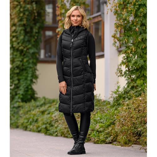 Dámská vesta ELT Ostende, černá - vel. S Dámská dlouhá vesta ELT Ostende, černá, vel. S