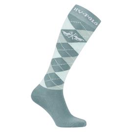 Jezdecké podkolenky HVP Argyle, SS 26, aqua sky
