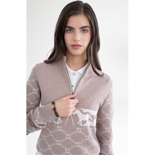 Dámský svetr HVP Joy, SS 26, champagne - vel. S Dámský svetr HV Polo Joy SS 26, champagne, vel. S