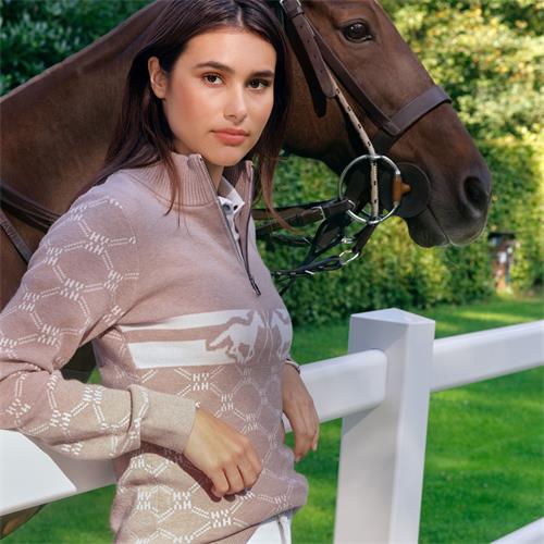 Dámský svetr HVP Joy, SS 26, champagne - vel. S Dámský svetr HV Polo Joy SS 26, champagne, vel. S