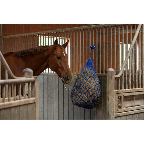 Síť na seno Kerbl Nova, oka 5x5 cm - modrá Síť na seno pro koně Kerbl Nova, modrá, 5x5 cm