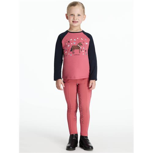 Dětské triko LeMieux Chancer, malinové - vel. 5-6 let Tričko dětské Lemieux Chancer, malinové, vel. 5-6 let