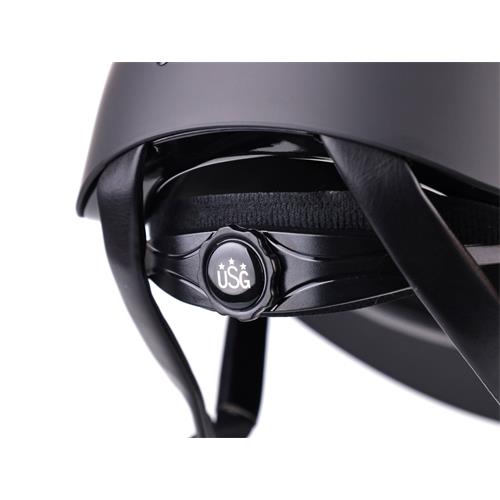 Jezdecká přilba USG Comfort Highlight, černá - vel. S Přilba jezdecká USG Comfort Highlight, černá, vel. S