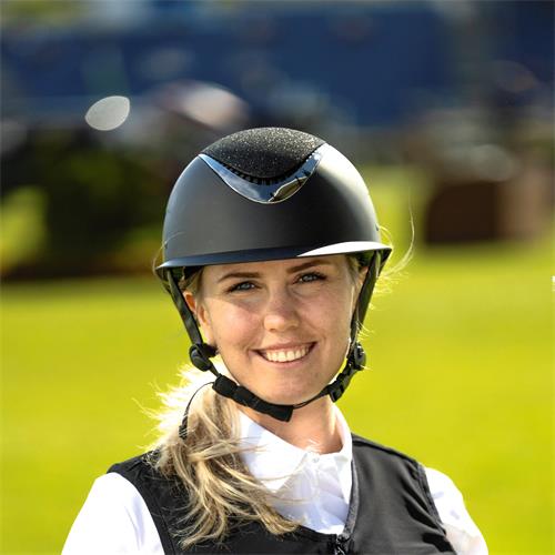 Jezdecká přilba USG Comfort Highlight, černá - vel. S Přilba jezdecká USG Comfort Highlight, černá, vel. S