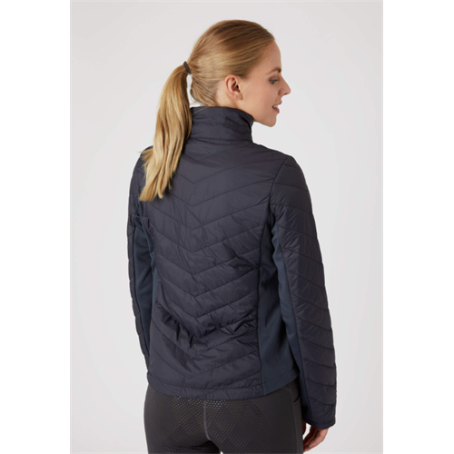 Dámská zateplená bunda Horze Isla, modrá - vel. 36 Bunda zateplená Horze Isla, modrá, vel. 36