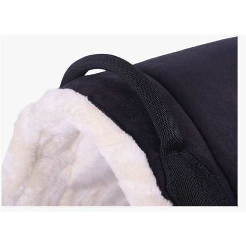 Jezdecký pad QHP, měkký, černý - vel. Shetty Jezdecký pad QHP, černý, vel. Shetty