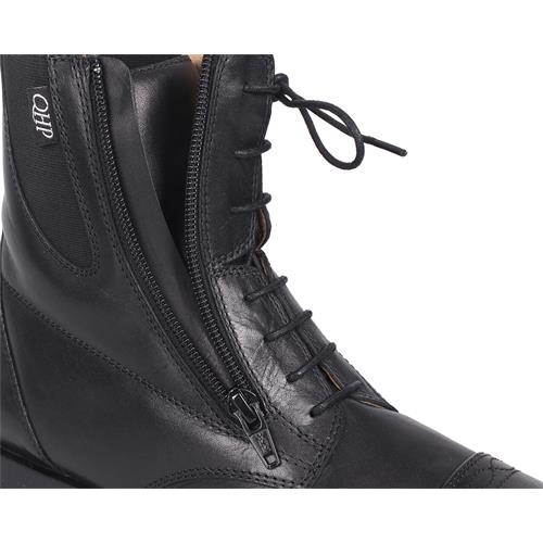 Jezdecká perka QHP Ezra, černá - vel. 42 Perka jezdecká QHP Ezra, černá, vel. 42