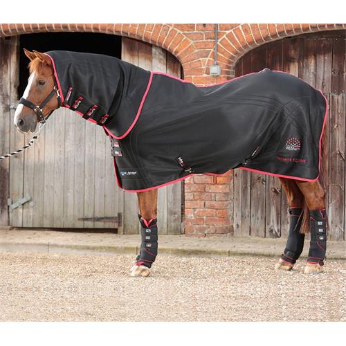 Deka Premier Equine Nano-Tec, černá - vel. 130/175 cm Deka Premier Equine Nano-Tec, černá,