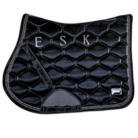Podsedlová dečka ESKADRON Shinegloss Crystal, černá, VS