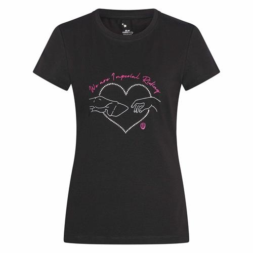 Dámské triko Imperial Soulmate, černé - vel. S Triko dámské Imperial Soulmate, černé, S