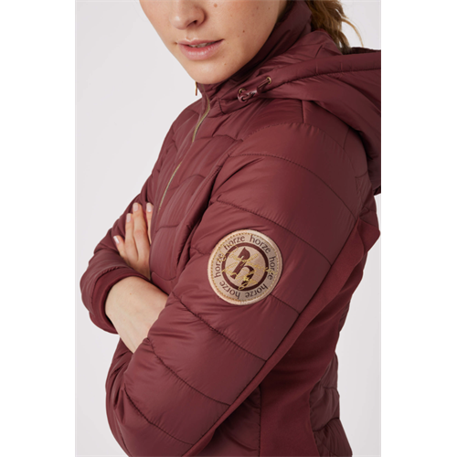 Dámská bunda Horze Shannon, cihlová - vel. 38 Bunda dámská Horze Shannon, cihlová, 38