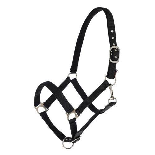 Ohlávka Covalliero Dexter, černá - vel. Full Ohlávka podložená Dexter, černá, Full