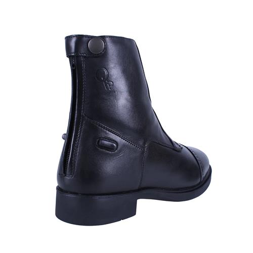 Kožená jezdecká perka QHP Toulouse, černé - vel. 40 Perka kožená QHP Toulouse, černá, vel. 40