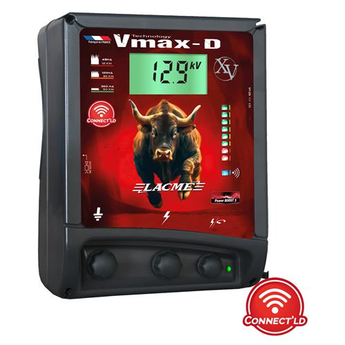 Zdroj pro elektrický ohradník LACME VMAX XV-D, Connect'LD, kombinovaný, 5 J Zdroj pro elektrický ohradník LACME VMAX XV-D, Connect'LD, kombinovaný, 5 J