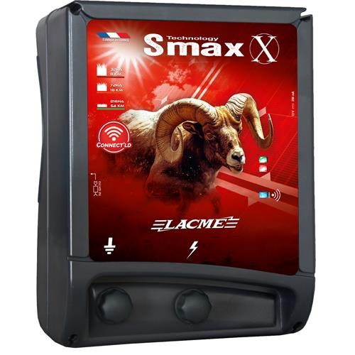 Zdroj pro elektrický ohradník LACME SMAX X, Connect'LD, bateriový, 3 J Zdroj pro elektrický ohradník LACME SMAX X, Connect'LD, bateriový, 3 J