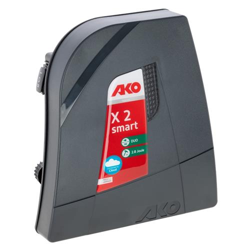 Zdroj pro elektrický ohradník AKO Duo Power X2 smart GPS,kombinovaný, 2 J Zdroj pro elektrický ohradník AKO Duo Power X2 smart GPS,kombinovaný, 2 J