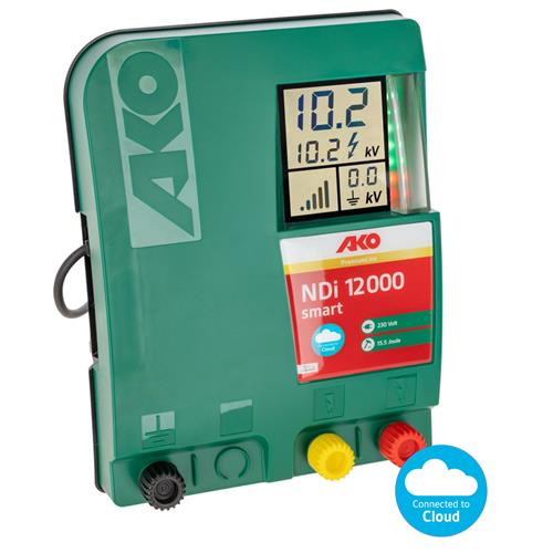 Zdroj pro elektrický ohradník AKO Digital NDi 12000 smart GPS, síťový 12 J Zdroj pro elektrický ohradník AKO Digital NDi 12000 smart GPS, síťový 12 J