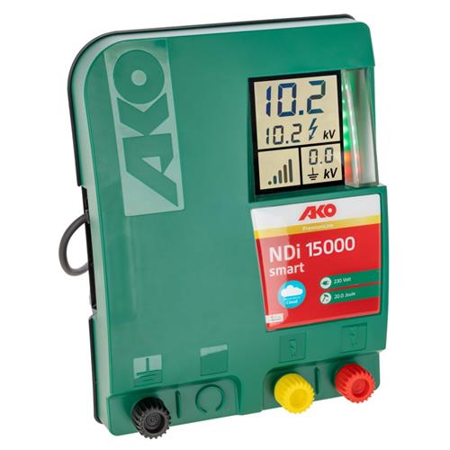 Zdroj pro elektrický ohradník AKO Digital NDi 15000 smart, síťový 15 J Zdroj pro elektrický ohradník AKO AKO Digital NDi 15000 smart, síťový 15 J