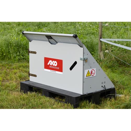 Zdroj pro elektrický ohradník AKO Solarstation XXL, smart GPS, kombinovaný, 250 W, 15J Zdroj pro elektrický ohradník AKO Solarstation XXL, smart GPS, kombinovaný, 250 W, 15J