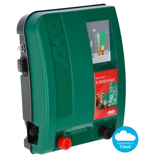 Zdroj pro elektrický ohradník AKO DUO-Power Xi 8000 smart GPS, kombinovaný, 8 J Zdroj pro elektrický ohradník AKO DUO-Power Xi 8000 smartGPS, kombinovaný, 8 J