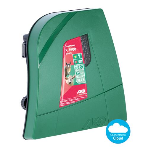 Zdroj pro elektrický ohradník AKO DUO-Power X 1600 smart GPS, kombinovaný, 1,6 J Zdroj pro elektrický ohradník AKO DUO-Power X 1600 smartGPS, kombinovaný, 1,6 J