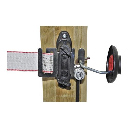 Držák k brance pro elektrické ohradníky STANDARD KERBL, černý Držák k brance pro elektrické ohradníky STANDARD, černý