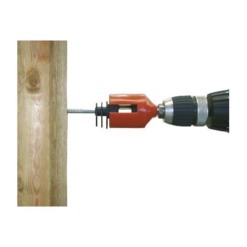 Izolátor pro elektrické ohradníky AKO, Easy Drill velký s vrutem 6 mm EDX Izolátor pro elektrické ohradníky AKO, Easy Drill velký s vrutem 6 mm EDX