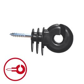 Izolátor pro elektrické ohradníky AKO, Easy Drill velký s vrutem 6 mm EDX