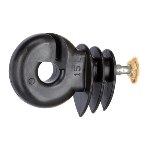 Izolátor pro elektrické ohradníky AKO DS, velký, s průchozím vrutem 6 mm - 1 ks Izolátor pro elektrické ohradníky AKO DS, velký, s průchozím vrutem 6 mm