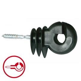 Izolátor pro elektrické ohradníky AKO DS, velký, s průchozím vrutem 6 mm