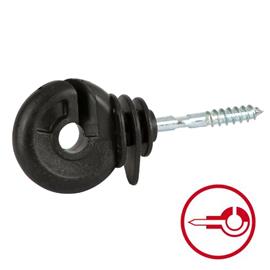 Izolátor pro elektrické ohradníky ECONOMY DS s průchozím vrutem 5 mm