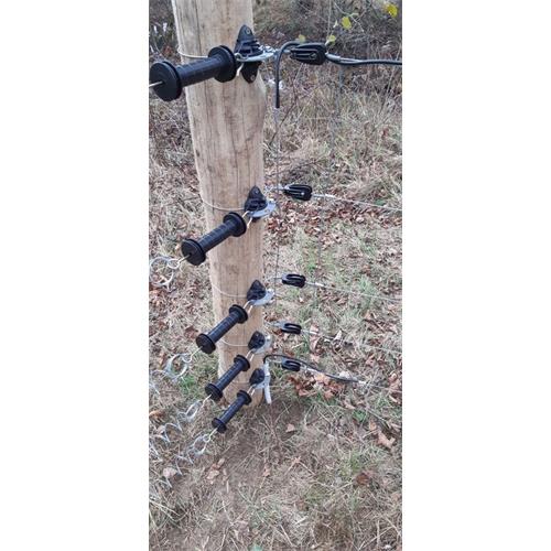 Držák k brance pro elektrické ohradníky STANDARD+, Color, neonové barvy - fialová Držák k brance pro elektrické ohradníky STANDARD+, Color, fialová