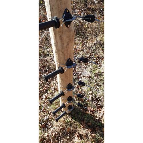 Držák k brance pro elektrické ohradníky STANDARD+, Color, neonové barvy - růžová Držák k brance pro elektrické ohradníky STANDARD+, Color, růžová