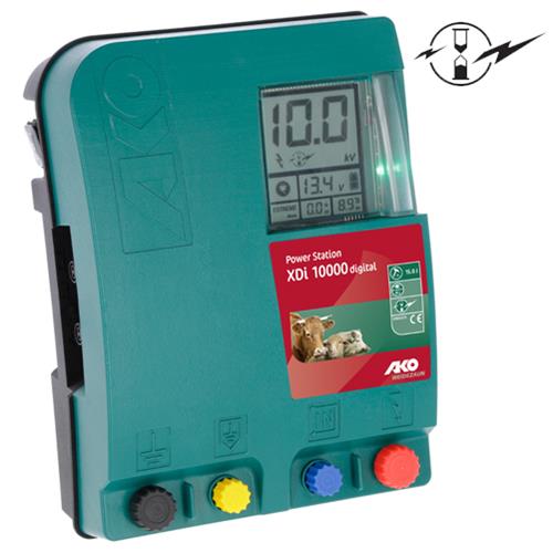 Zdroj pro elektrický ohradník AKO Power Station XDi 10000 digital, kombinovaný, 10 J Zdroj pro elektrický ohradník AKO Power Station XDi 10000 digital, kombinovaný, 10 J