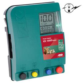 Zdroj pro elektrický ohradník AKO Power Station XDi 10000 digital, kombinovaný, 10 J