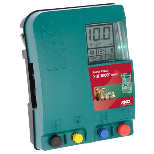 Zdroj pro elektrický ohradník AKO Power Station XDi 10000 digital, kombinovaný, 10 J Zdroj pro elektrický ohradník AKO Power Station XDi 10000 digital, síťový, 10 J